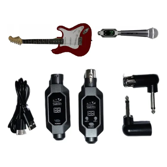 Transmissor Wireless P/ Microfone Xlr Guitarra Teclado Caixa