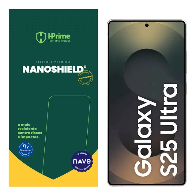 Película Protetora Hprime Nanoshield Galaxy S25 Ultra 6.9