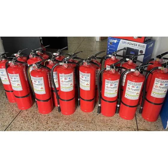 Extintores 10 Lbs Abc Con Base Y Senal
