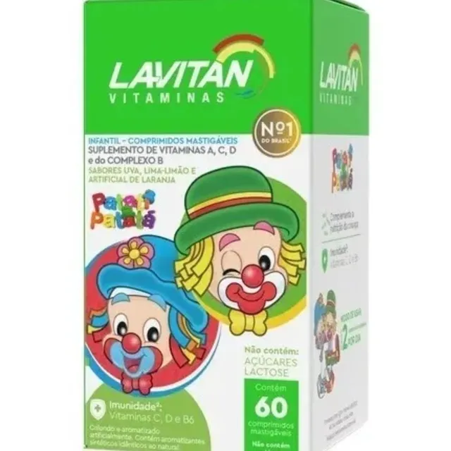Lavitan Kids Suplemento 60 Gomitas 