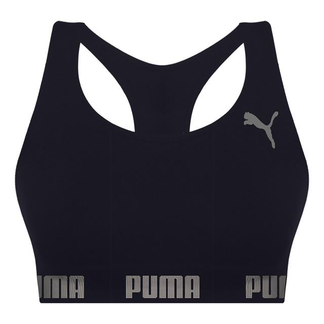 Top Nadador Sem Costura Com Elástico Academia Esportivo Puma Top Nadador Sem Costura Com Elástico Academia Esportivo Puma