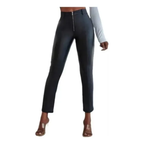 Pantalon Cuerina Dama Shein Precio Oferta 10$