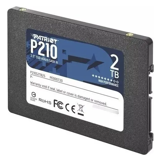 interno Patriot P210S2TB25 2TB preto