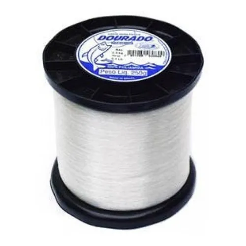 Linha Mazzaferro Dourado 250g - 0,60mm Cor Branco