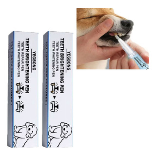 Para 2025 Gel Removedor De Placa E Tártaro Cães Gel Caneta*2 Para 2025 Gel Removedor De Placa E Tártaro Cães Gel Caneta*2