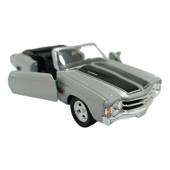 Chevrolet Chevelle Ss, Escala 1:38, 11cms De Largo, Welly