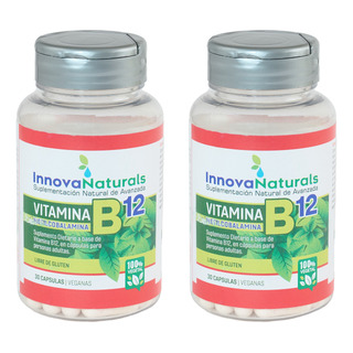 Vitamina B12 X 30 Capsulas Innovanaturals X2unidades Vitamina B12 X 30 Capsulas Innovanaturals X2unidades