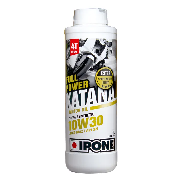 Ipone Full Power Katana - 10w30 - 100% Sintetico - Api Sn