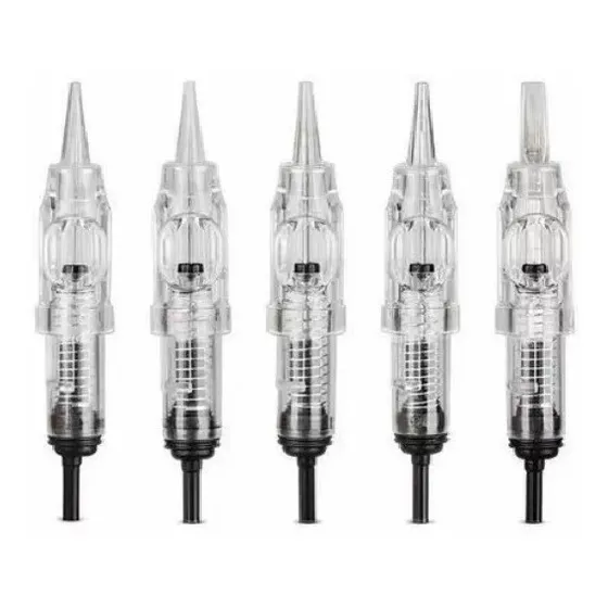 Kit 10 Agulhas Easy Click Cheyenne Dermografo Profissional Cor 1P