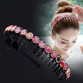 Ligas Y Diademas Antideslizantes Con Diseño Floral Ligas Y Diademas Antideslizantes Con Diseño Floral