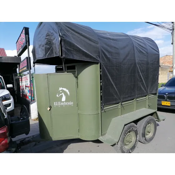 Trailer Para 2 Caballos Con Rampa