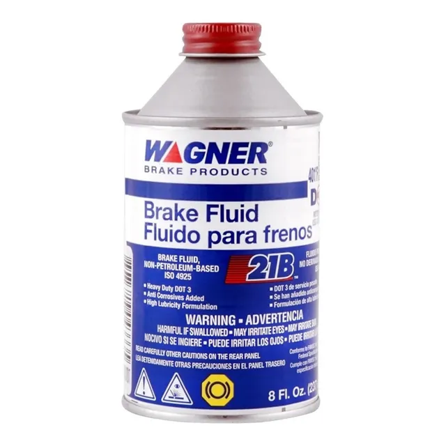 Liquido De Frenos Dot 3 21b 237ml - Wagner