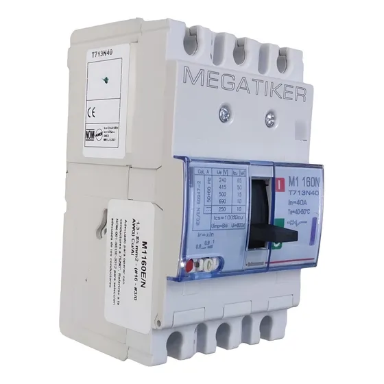 Interruptor Automático Bticino Megatiker T713n40 40a 3 Polos