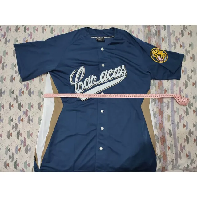 Camisas Leones Del Caracas Franelas Original Beisbol Talla L