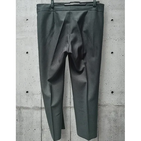 Pantalon Dama Gabardina Negro Talle 48/96 Cm Cintura.