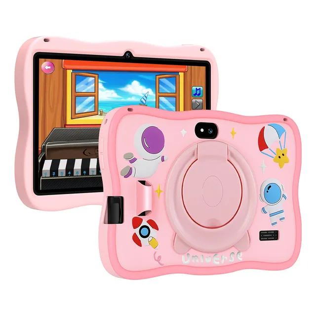Tableta Para Niños 7 Pulgadas Pantalla Hd6+128gb Hancdon A15