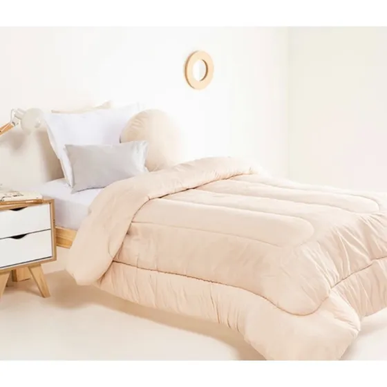 Acolchado Cubre Cama 2 Plazas Cotton Flor - Cosmo´s Hogar
