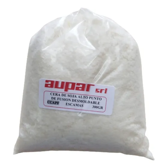 Cera De Soja Apf Alta Fusión/endurecedor P/vela Molde X 300g