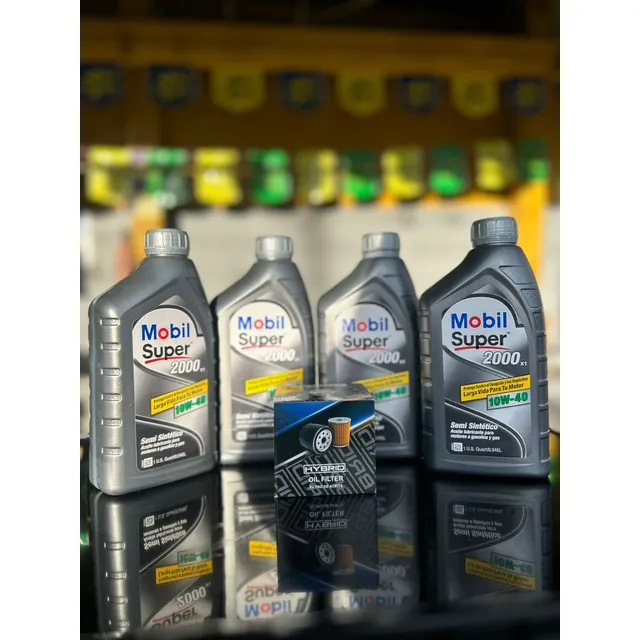 Mobil 10w40 Semisintético 4 Litros +filtro Aceite