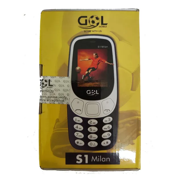 Celular Doble Sim Radio Cámara Gol S1 Milan Circuit Shop 