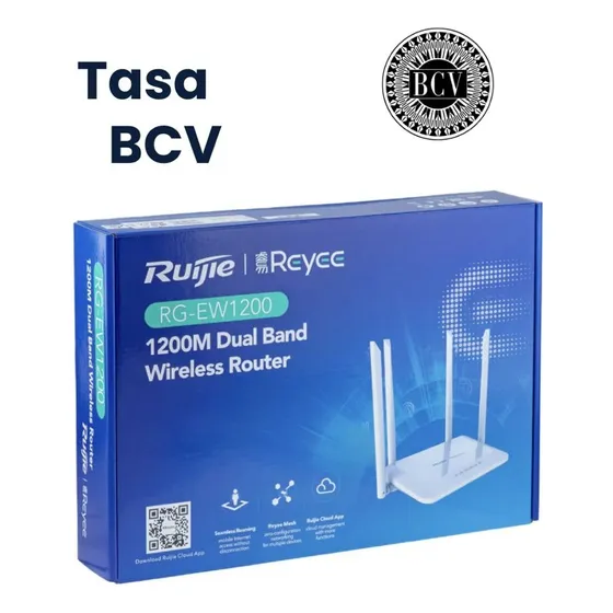 Router Rujie Doble Banda 2.4ghz 5ghz  Ac1200 Megabit