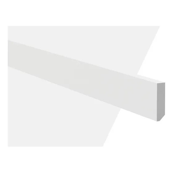 Zocalo Blanco Poliestireno Extruido Wb5 Varilla:50x13x2440mm