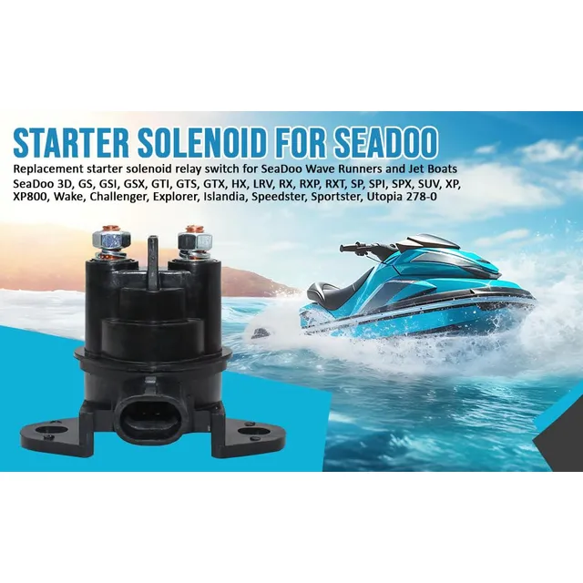 Relex Solenoide Para Moto De Agua Sea-doo Gtx