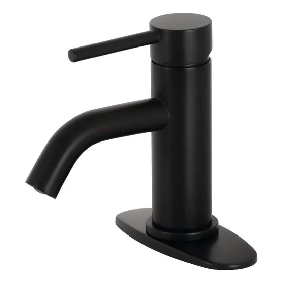 Kingston Brass Lsf8220dl Concord Grifo Baño Color Negro Mate