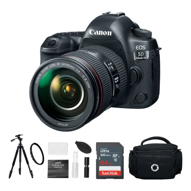 L3nz Cámara Canon Eos 5d Mark Iv+lente 24-105mm+kit Ultimate