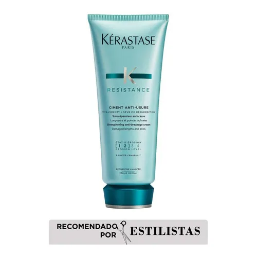 Acondicionador Kérastase Resistance Ciment Anti-Usure en tubo depresible de 200mL por 1 unidad