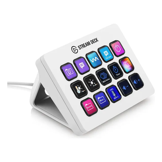 Elgato Stream Deck Mk.2 Controlador De Estudio Usb, 15