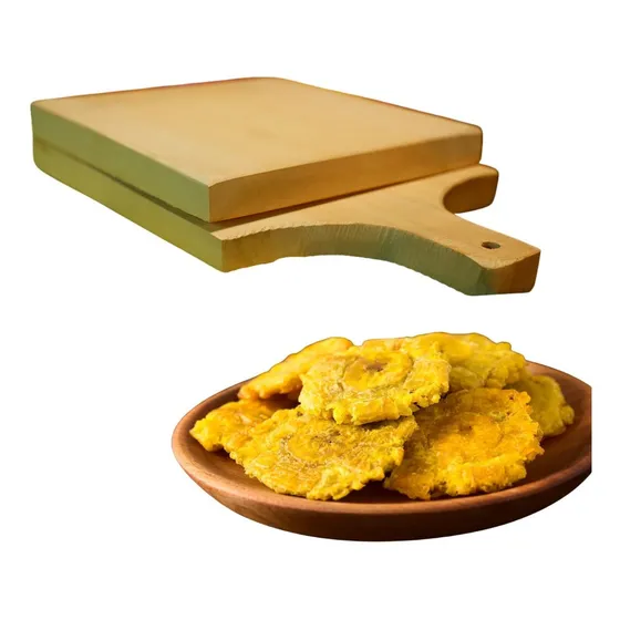 Tabla Pataconera En Madera Y A