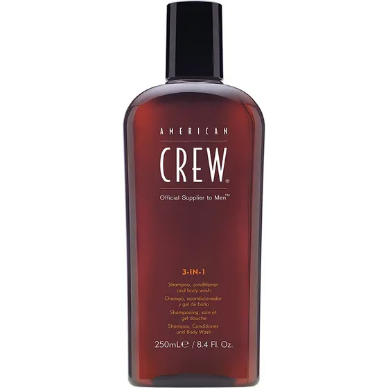 American Crew Classic 3 In 1 Shampoo, Conditione & Wash Plus