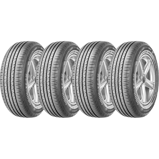 Kit de 4 neumáticos Goodyear SUV EfficientGrip LT 255/55R19 111 V