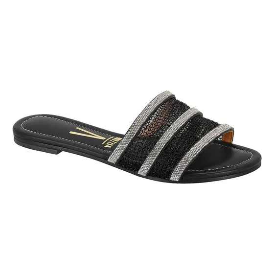 Sandalias Flats Vizzano Negro 6235.1705.28498 Vizzano