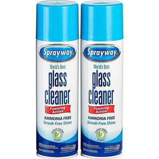 Glass Cleaner Sprayway Limpiador De Vidrios 19ozc/u - Pack 2 Glass Cleaner Sprayway Limpiador De Vidrios 19ozc/u - Pack 2
