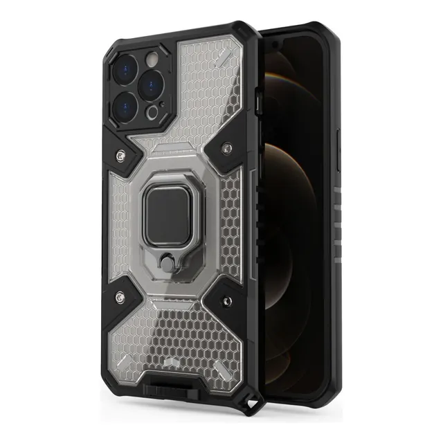Case Funda Armor Antishock Con Anillo Giratorio