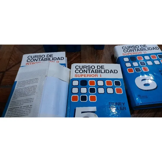 Curso De Contabilidad De Finney Miller 6 Tomos 