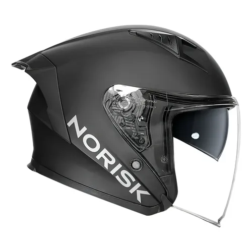 Capacete Norisk Downtown Ii Monocolor Preto Fosco Tamanho Do