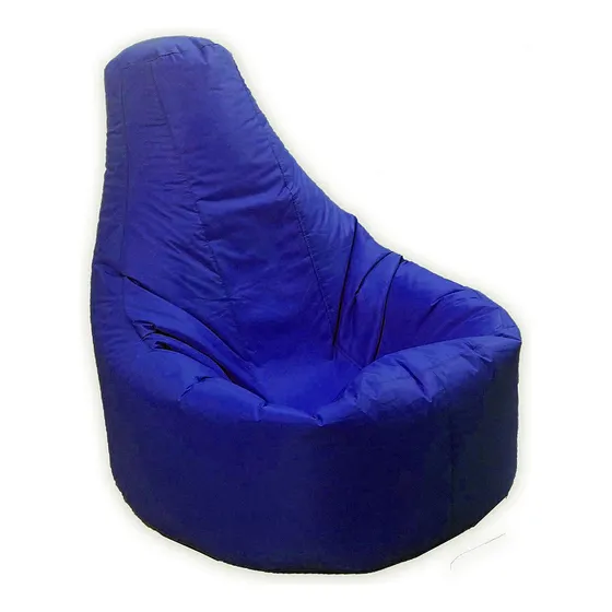 Puff Pera  En Lona  Tf   Talla M - Color  Negro