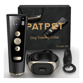 Patpet Collar De Entrenamiento Para Perros Con Control Remot Patpet Collar De Entrenamiento Para Perros Con Control Remot