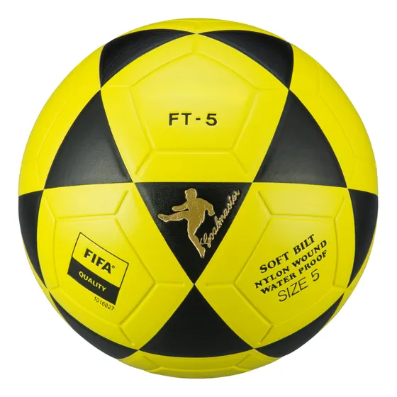 Bola Oficial  Futvôlei E Altinha Original Ft-5 Amarela/preta Amarelo/preto