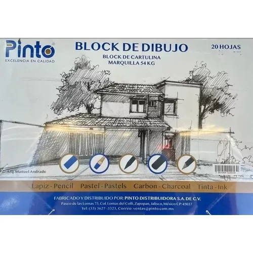 Block Dibujo De Cartulina 100% Marquilla De 54kgs. 42x59 Cm