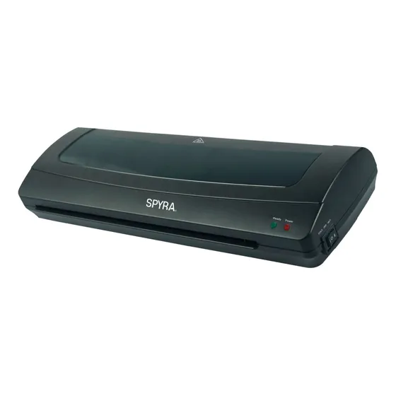 Plastificadora Spyra Lite 330 Negra Carta/oficio