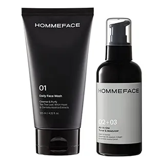 Hidratante Facial - Hommeface Easy Duo Skin Care Set For Men Hidratante Facial - Hommeface Easy Duo Skin Care Set For Men