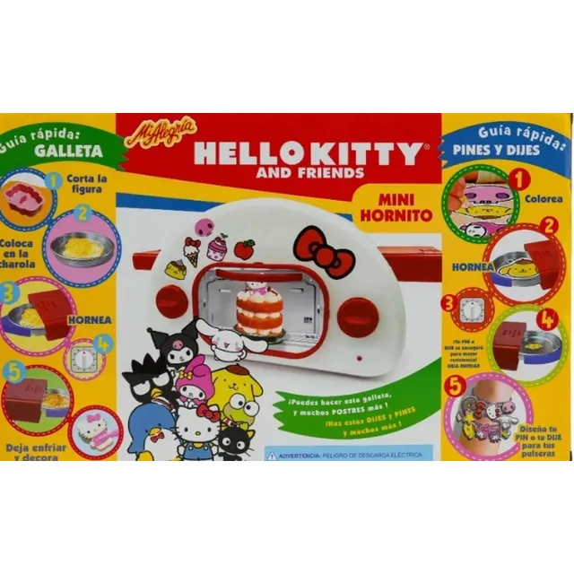 Micro Hornito Hello Kitty And Friends Horno Real