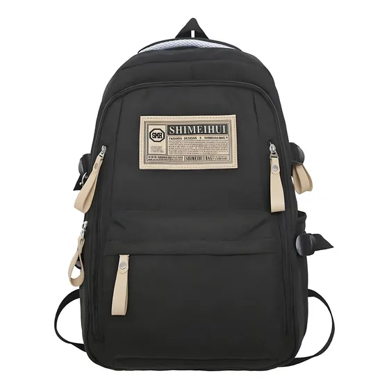 Mochila Antirrobo Para Viaje Estilo Juvenil Casual Unisex Bolsa Mochilas Escolares Para Mujer/hombres Backpack De Gran Capacidad Multifuncional Color Negro