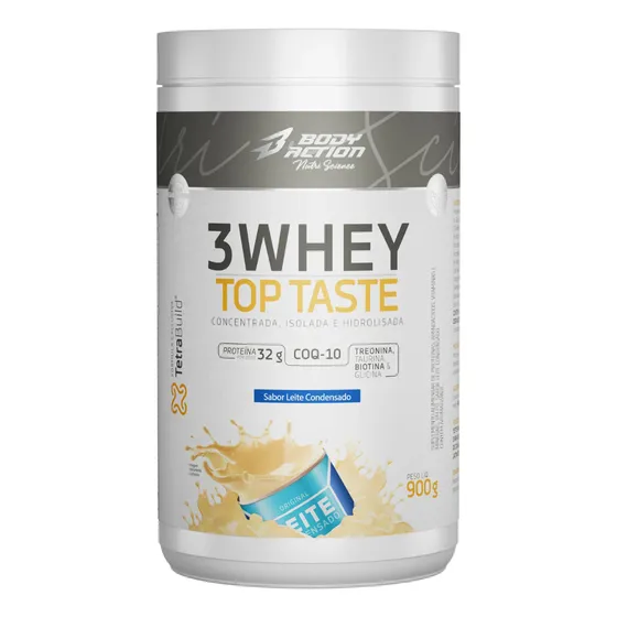 Whey 3w Top Taste 900g (concentrado-iso-hidro) - Bodyaction