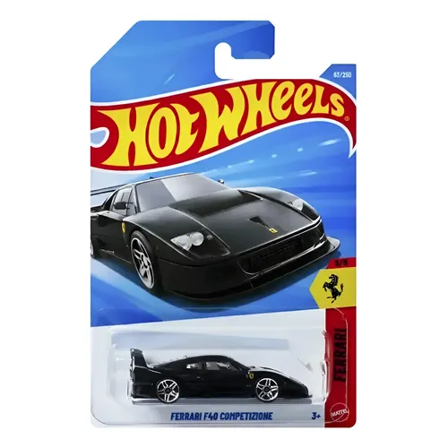 Hot Wheels Ferrari F40 Competizione Miniatura C 2026 Preto
