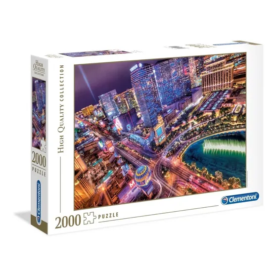 Rompecabezas Puzzle Clementoni Las Vegas 2000 Pz